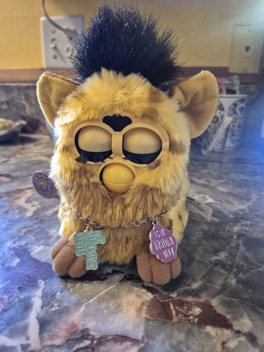 Restored Vintage Lizard Furby